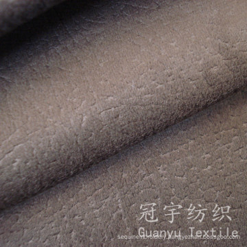 Ultra Soft Short Hair Velvet Compound Fabric Polyester with Backing